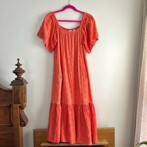 RHODE | Dresses | Rhode Selma Striped Drop Waist Midi Dress Size 2 Nwt  Designer Cotton Dress | Poshmark